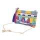 Bohemian Geometric Beaded Purse Shoulder Bag